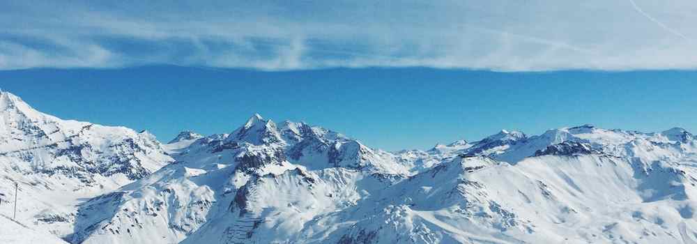 wide image snow